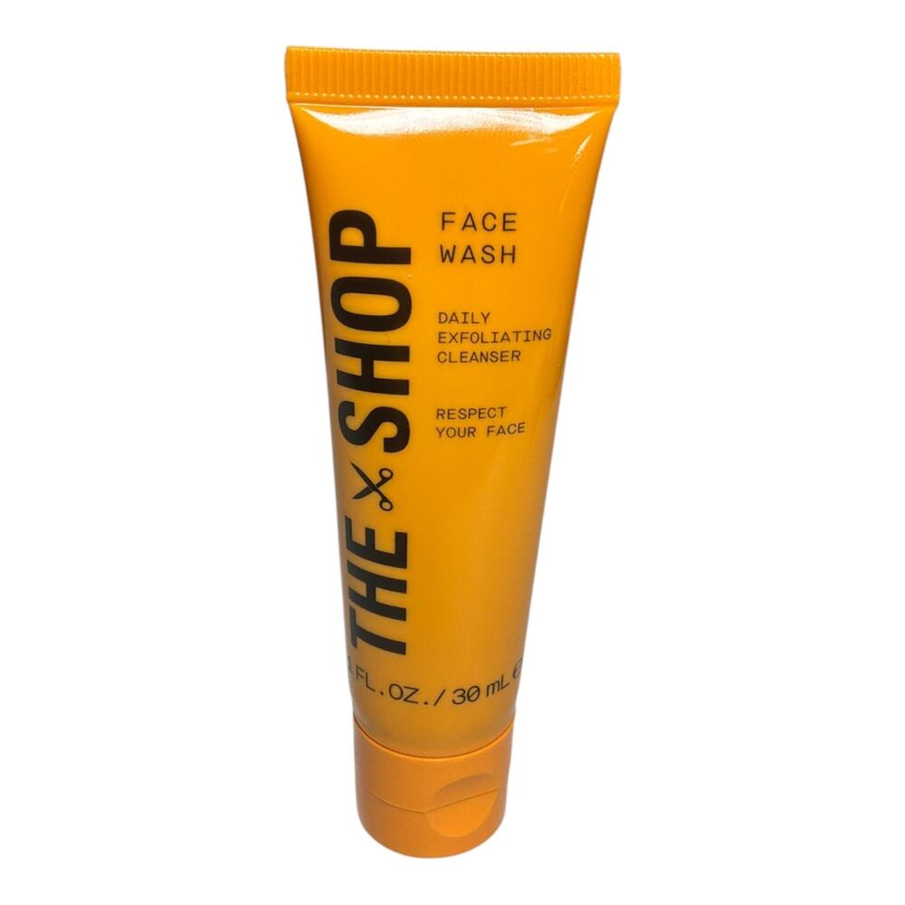 The Shop Face Wash Daily Exfoliating Cleanser Respect Your Face 1 oz Smooth Skin